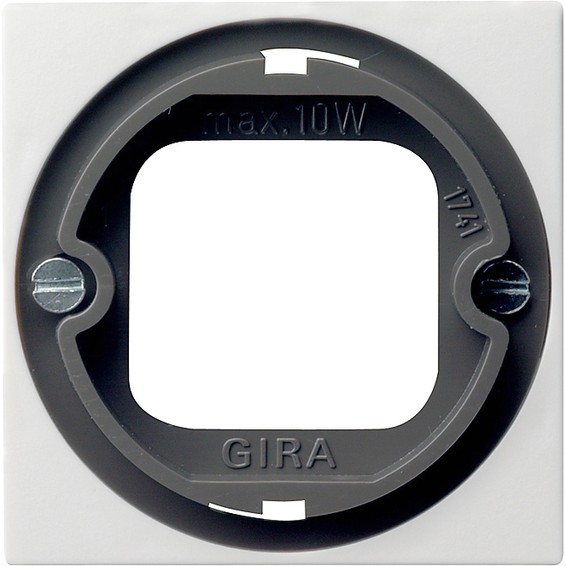 Накладка на сигнальный элемент Gira SYSTEM 55, белый глянцевый, 065903, G065903
