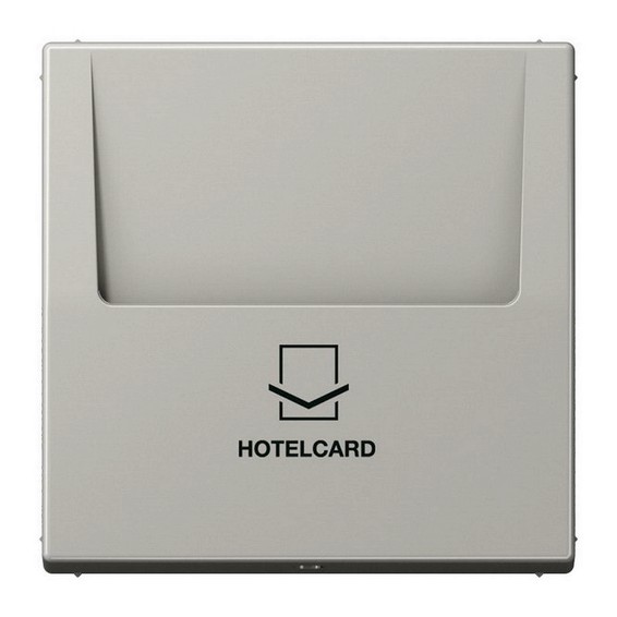 Накладка на карточный выключатель JUNG LS 990, светло-серый, LS590CARDLG