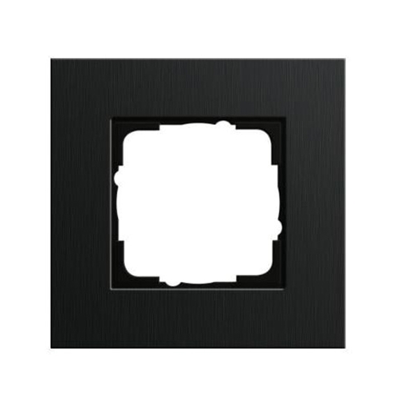Рамка 1 пост Gira ESPRIT, черный, 0211126, G0211126