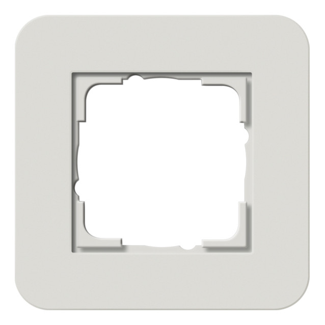 Рамка 1 пост Gira E3, светло-серый, 0211411, G0211411