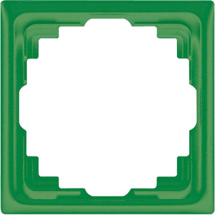 Рамка 1 пост JUNG CD 500, зеленый, CD581KGN