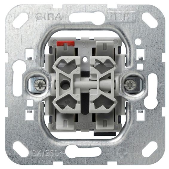 Механизм кнопочного выключателя для жалюзи 2-клавишного Gira коллекции Gira, 015800, G015800