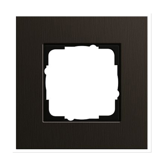 Рамка 1 пост Gira ESPRIT, коричневый, 0211127, G0211127