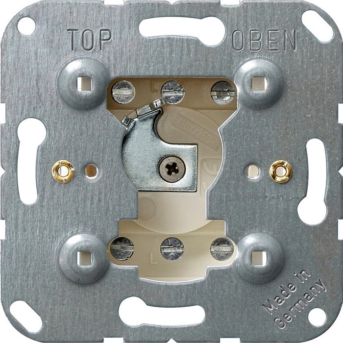 Механизм поворотного выключателя двухполюсного Gira коллекции Gira, 014400, G014400