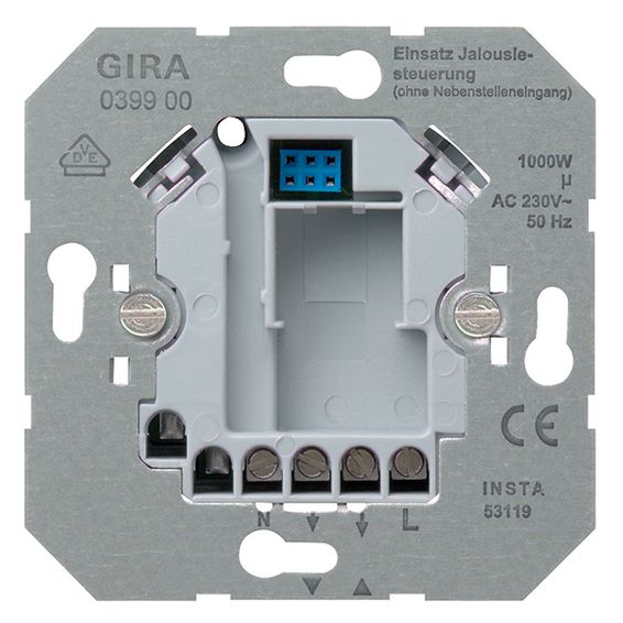 Механизм выключателя для жалюзи Gira коллекции Gira, 039900, G039900
